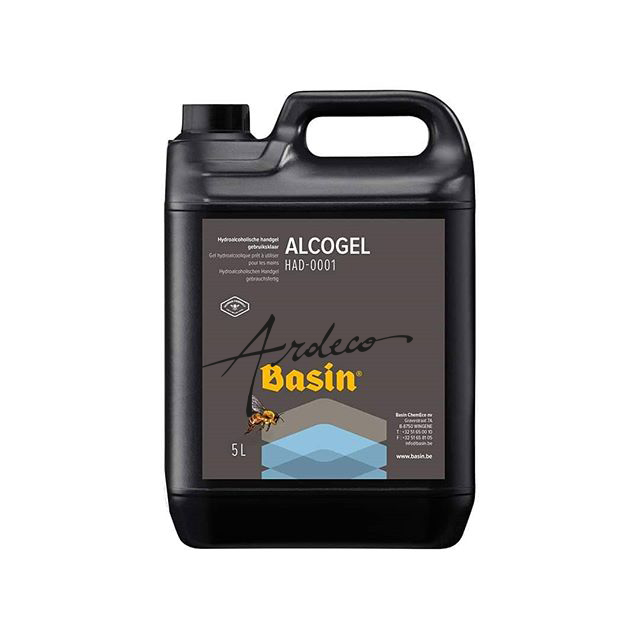 ALCOGEL HAD-0001 handgel 75 % | BASIN - Ardeco Parket & Producten