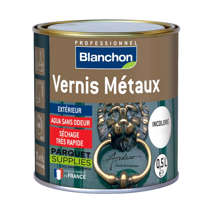 Kinematica Gemaakt van waarschijnlijkheid Blanchon | Metaalvernis Vernis Métaux - Ardeco Parket & Producten